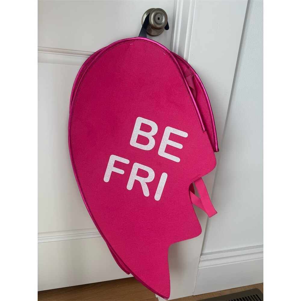 Hyde & EEK! Boutique Reversible BFF Heart  Costume Pink One Size Couple Friends